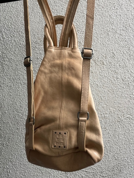 FREE PEOPLE LEATHER CONVERT. SLING BACKPACK NWT main image 8